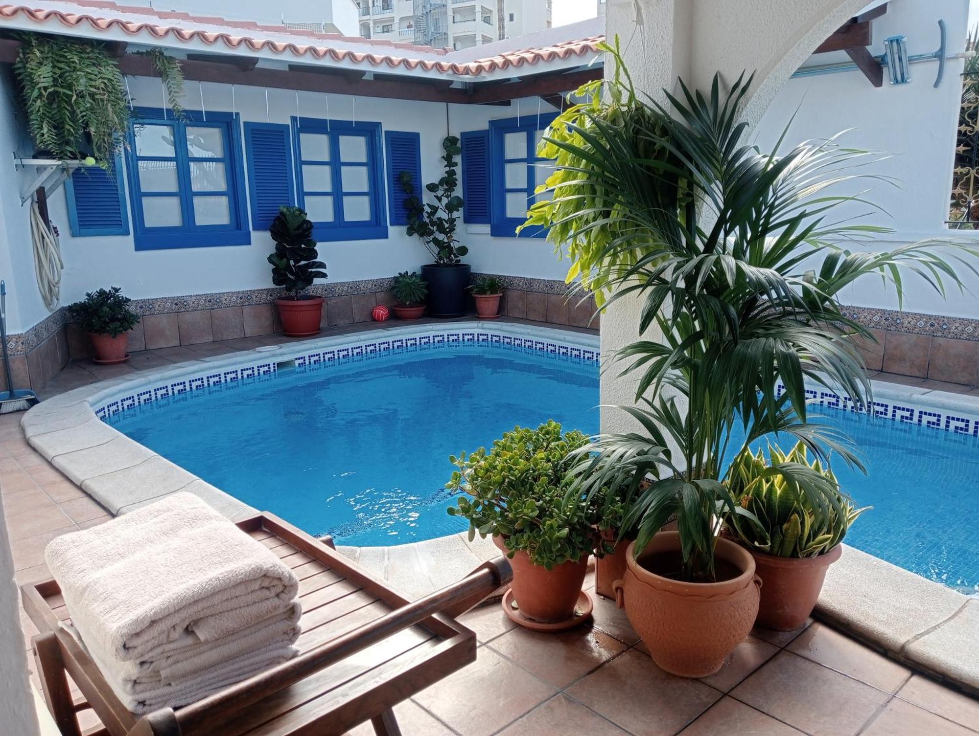 Beautiful Holiday Villa With Heated Private Pool, Los Cristianos Лос-Крістіанос Екстер'єр фото